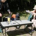 KADVA CAMPtable large folding camping table for 4-6 people grey 18