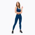 Women's training leggings Gym Glamour Push Up Classic Blue 313 2