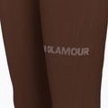 Women's training leggings Gym Glamour Push Up Chocolate 370 3