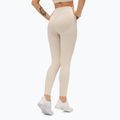 Women's training leggings Gym Glamour Push Up Cream 375 3