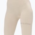 Women's training leggings Gym Glamour Push Up Cream 375 4