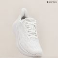 Women's running shoes HOKA Clifton 9 white/white 9