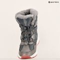 KangaROOS K-PE Ski RTX steel grey / dusty rose junior snow boots 9