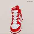 Nike Dunk High white/university red shoes 9