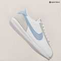Nike Cortez women's shoes white/light armory blue 9