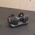 TREXO ADT-40-BF adjustable dumbbell 40 kg black 11