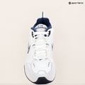 Men's training shoes Nike Air Monarch IV white / metallic silver 9