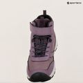 Children's hiking boots KEEN Skua Mid WP JR black plum/plum perfect 9