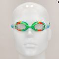 Children's swimming goggles TYR Swimple Tie Dye Non-Mirrored clear/ green/ orange 8