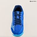 Mizuno Lightning Star Z7 children's volleyball shoes mugen blue/white/estate blue 12