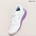 Children's volleyball shoes Mizuno Lightning Star Z7 white/patrician purple/quince 9