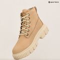 Timberland women's Greyfield light beige nubuck boots 18