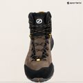 Men's trekking boots SCARPA Rush TRK Pro GTX volcano/mustard 15