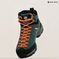 Women's trekking boots SCARPA Mojito Hike GTX botanic green/orange pop 15