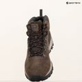 Columbia Newton Ridge Plus II Suede WP cordovan/ spice men's trekking boots 12