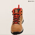 Columbia Newton Ridge Plus II Suede WP elk/mountain red 288 men's trekking boots 10