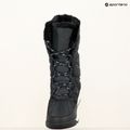 Women's Sorel Whitney II Plus Tall Lace WP black/sea salt snow boots 10