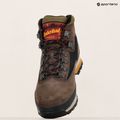 Timberland men's Euro Hiker Mid dark brown nubuck boots 17