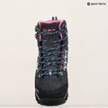 Women's trekking boots CMP Moon Mid WP anthracite/acqua 9