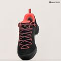 Salewa Wildfire Leather GTX women's hiking boots black/fluo coral 16