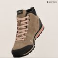 Women's trekking boots CMP Elettra Mid sand / pesca 15