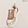 Geox Nebula™ 2.0 X women's shoes whire/light gold 10