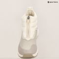 The North Face women's Thermoball Progressive Zip II Wp gardenia white / silvergrey snow boots 15