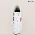Men's Mizuno Morelia Neo IV Pro MD football boots white/ radiant red/ hot coral 9