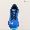 Men's tennis shoes Mizuno Wave Exceed Light 2 AC mugen blue/white/river blue 11