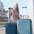 KADVA Sancho 38L Cabin Travel Suitcase Blue 23