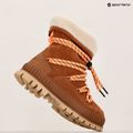 Women's Palladium Pallashock Hiver dear brown snow boots 10