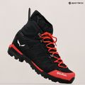 Men's trekking boots Salewa Ortles Light Mid Ptx flame/black 8