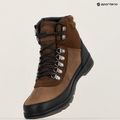 Men's Sorel Ankeny II Hiker Plus WP tobacco/black boots 10