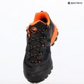 Men's trekking boots Mammut Ducan II Low GTX black/ dark tangerine 9
