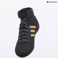 Children's wrestling shoes adidas Havoc greay six/ matte gold/ core black 9