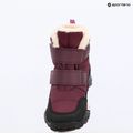 Geox Trekkyup ABX burgundy junior snow boots 15