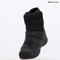 KEEN Puffrider WP children's trekking boots black/steel grey 9