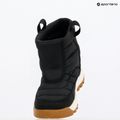 Columbia Youth Snowtrot Mid black/sea salt children's snow boots 9
