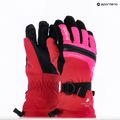 Children's ski gloves Reusch Lando R-TEX XT cerise/pink glo 8