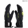 Men's Ski Gloves LEKI WCR C-Tech 3D Mitt black/ ice lemon 9