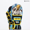 Level Ski Gloves Worldcup CF Mitt yellow/blue 3