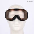 Ski goggles UVEX Downhill 2100 V black matt/mirror red clear 7
