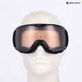Ski goggles UVEX Downhill 2100 V black shiny/mirror silver clear 7