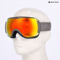 UVEX Downhill 2100 CV rhino matt/mirror orange ski goggles 7