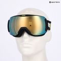 UVEX Downhill 2100 CV Race ski goggles black matt/mirror gold clear 7