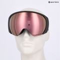 Oakley Flight Path L matte forged iron/prizm rose gold iridium ski goggles 6