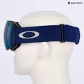 Oakley Flight Deck L matte navy/prizm sapphire iridium ski goggles 6