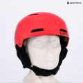 Giro Crue children's ski helmet matte bright red 7
