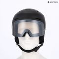 Bollé X-Fusion ski helmet black/steal matte/photochromic gun 8