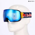 Red Bull SPECT Fink Photo blue/light blue with blue chrome x ski goggles 7